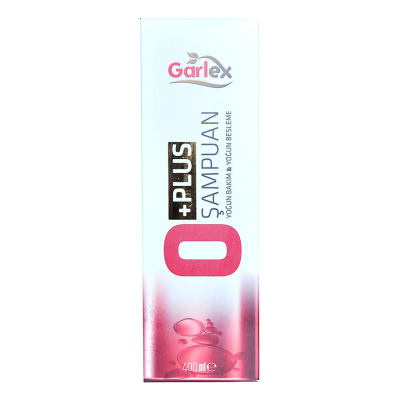 Garlex 0 Plus Şampuan 400 ML