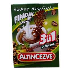 Altıncezve - 3 ü 1 Arada Fındık Aromalı Kahve 15 Gr X 20 Adet - Üçü Birarada Fındıklı (1)