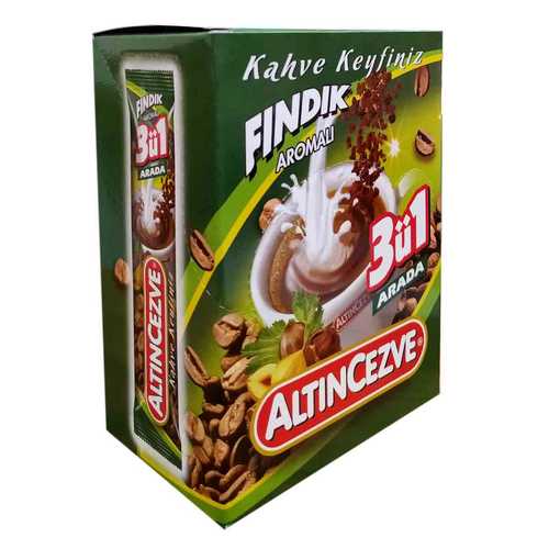 Altıncezve 3 ü 1 Arada Fındık Aromalı Kahve 15 Gr X 20 Adet - Üçü Birarada Fındıklı