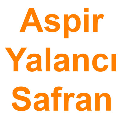 Aspir Yalancı Safran kategorisi ürünlerini inceleyin!