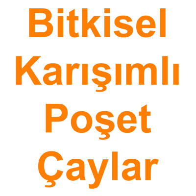 Bitkisel Karışımlı Çaylar (Sallama Poşet) kategorisi ürünlerini inceleyin!