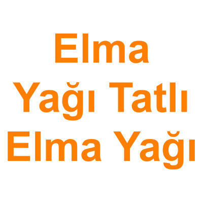 Elma Yağı Tatlı Elma Yağı kategorisi ürünlerini inceleyin!