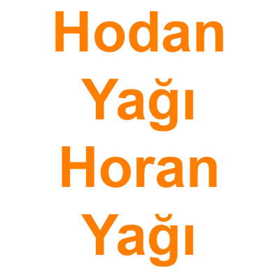 Hodan Yağı Horan Yağı kategorisi ürünlerini inceleyin!