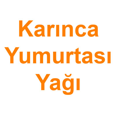 Karınca Yumurta Yağı kategorisi ürünlerini inceleyin!