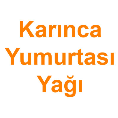 Karınca Yumurtası Yağı kategorisi ürünlerini inceleyin!