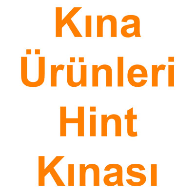 Kına Ürünler Hint Kınası vb kategorisi ürünlerini inceleyin!