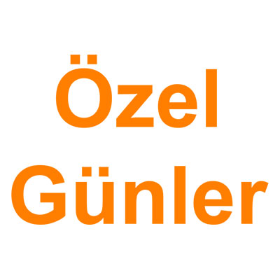 Özel Günler kategorisi ürünlerini inceleyin!