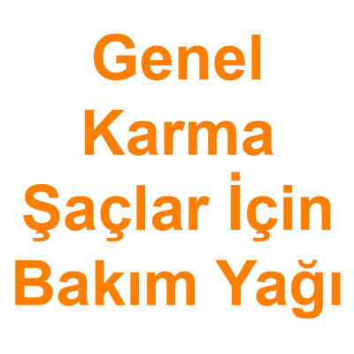 Saç Bakım Yağları (Genel & Karma Saçlar) kategorisi ürünlerini inceleyin!