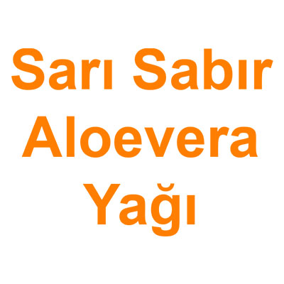 Sarı Sabır Yağı Aloevera Yağı kategorisi ürünlerini inceleyin!