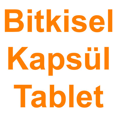 Bitkisel Kapsül Tablet kategorisi ürünlerini inceleyin!