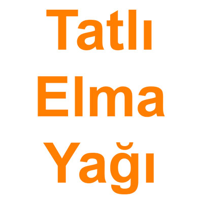 Tatlı Elma Yağı Elma Yağı kategorisi ürünlerini inceleyin!