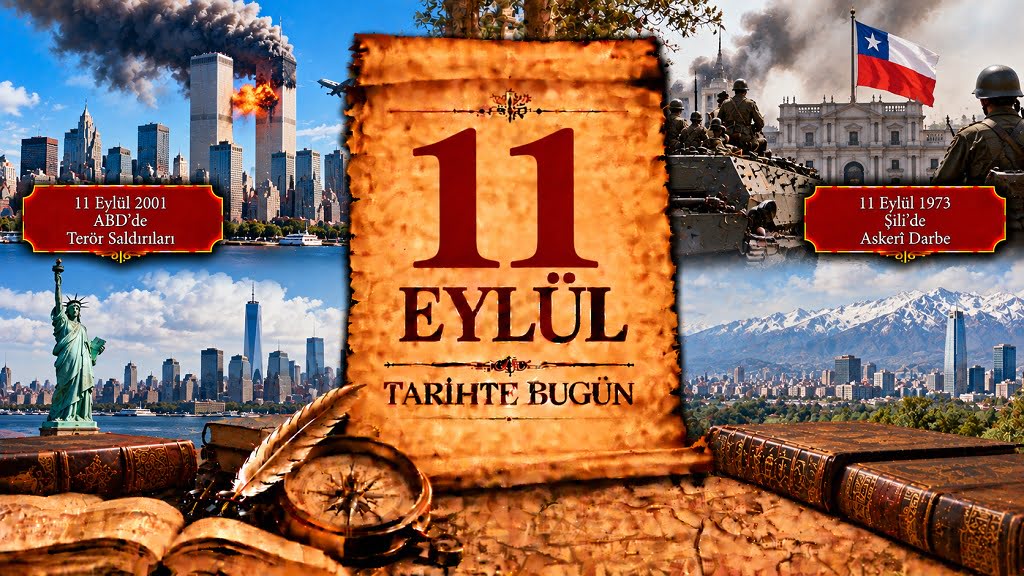 11 Eylül Tarihte Bugün - Önemli Olaylar, Doğanlar ve Vefat Edenler