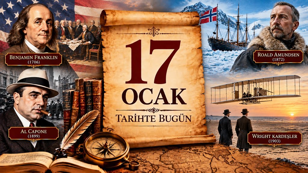 17 Ocak Tarihte Bugün - Önemli Olaylar, Doğanlar ve Vefat Edenler