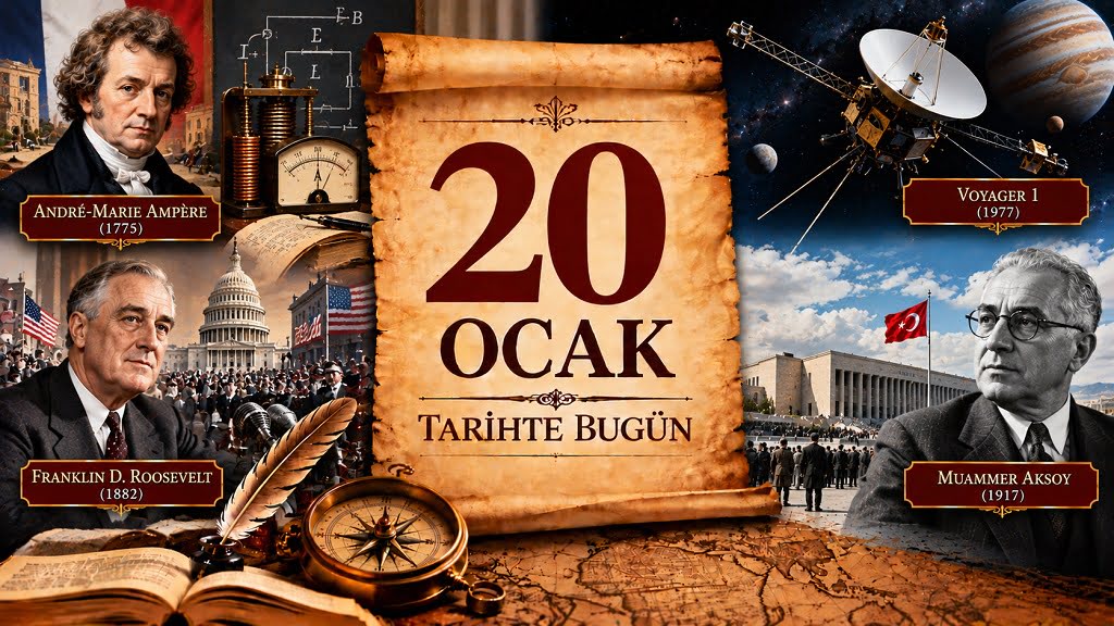 20 Ocak Tarihte Bugün - Önemli Olaylar, Doğanlar ve Vefat Edenler