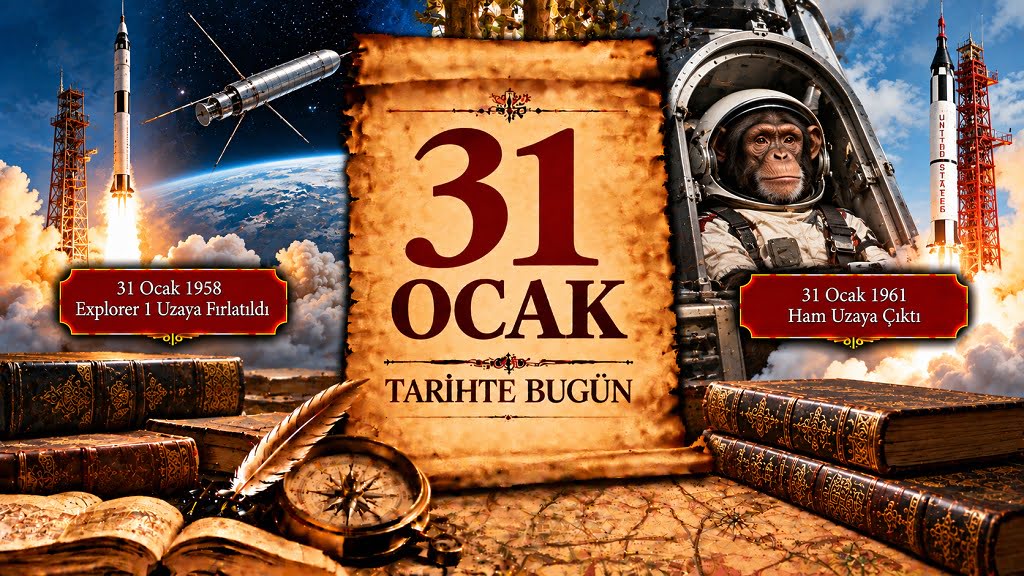 31 Ocak Tarihte Bugün 31 Ocak Tarihte Bugün - Önemli Olaylar, Doğanlar ve Vefat Edenler