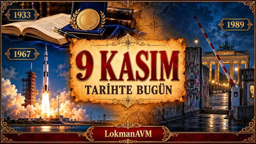 Tarihte Bugün: 9 Kasım tarihinde neler oldu?