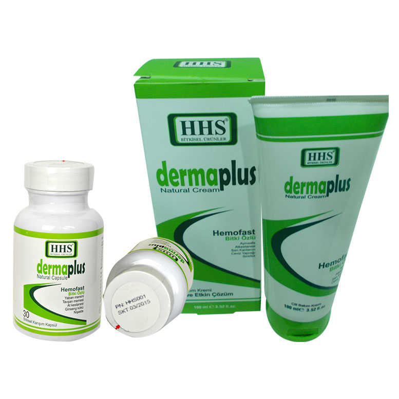 HHS DERMAPLUS BİTKİ ÖZLÜ KAPSÜL KREM SET