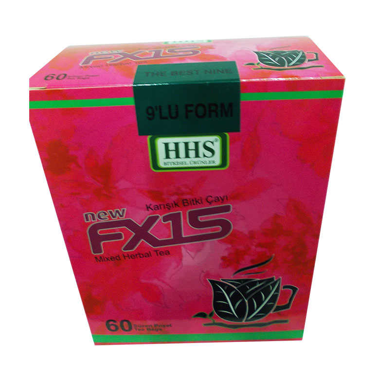 HHS NEW Fx15 KARIŞIK BİTKİ ÇAYI 9LU FORM 60SÜZEN PŞT