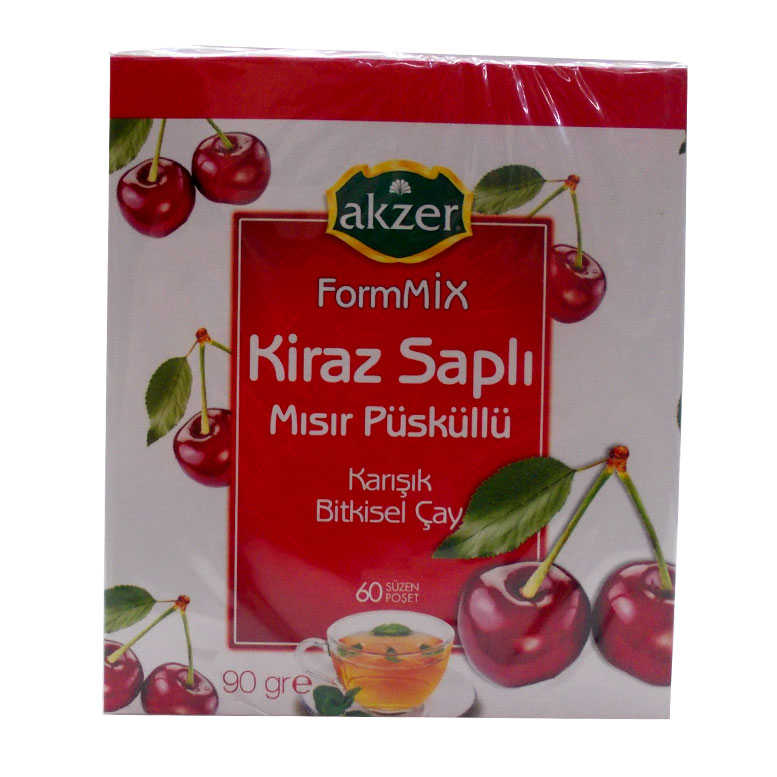 AKZER KİRAZ SAPLI MISIR PÜSKÜLLÜ BİTKİSEL ÇAY
