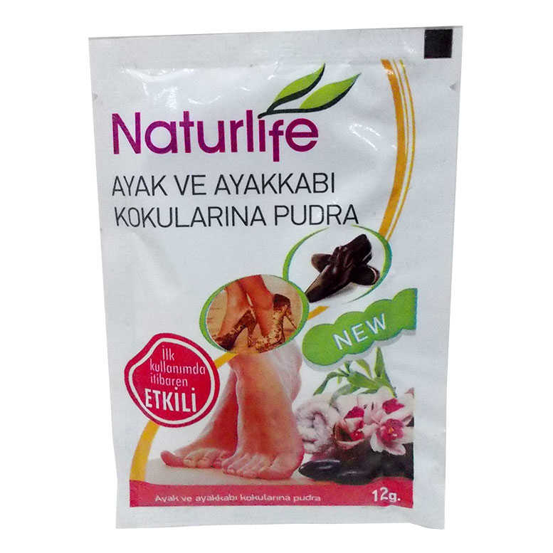 NATURLİFE AYAK KOKUSU ÖNLEYİCİ TOZ 