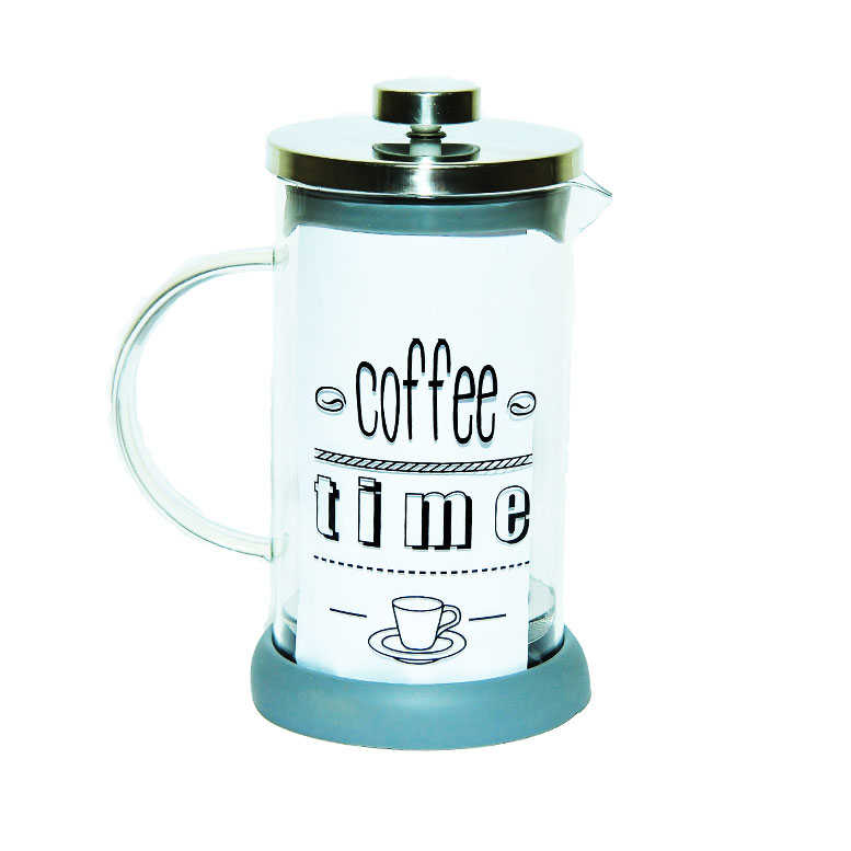 YITIAN FRENCH PRESS BİTKİ ÇAYI DEMLİĞİ GRİ