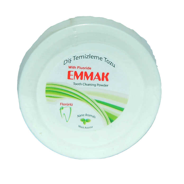 EMMAK DİŞ TEMİZLEME TOZU NANE AROMALI