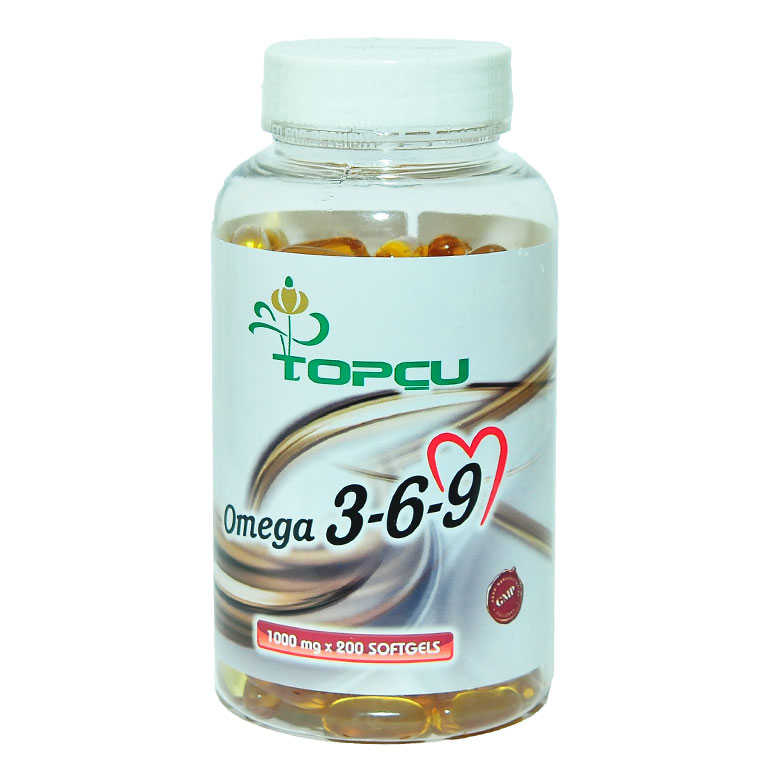 TOPÇU OMEGA 3-6-9 1000 MG YUMUŞAK JEL