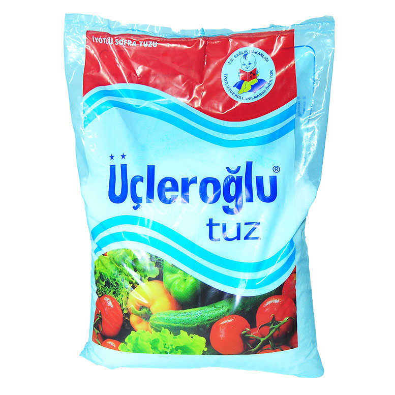 ÜÇLEROĞLU İRİ SALAMURA ÇAKIL TUZU