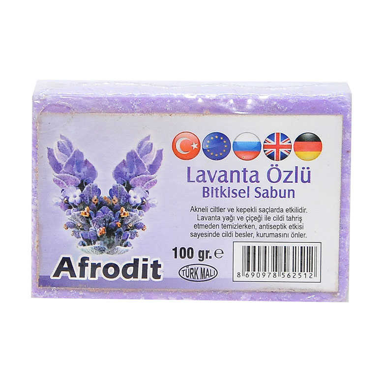 AFRODİT LAVANTA ÖZLÜ SABUN