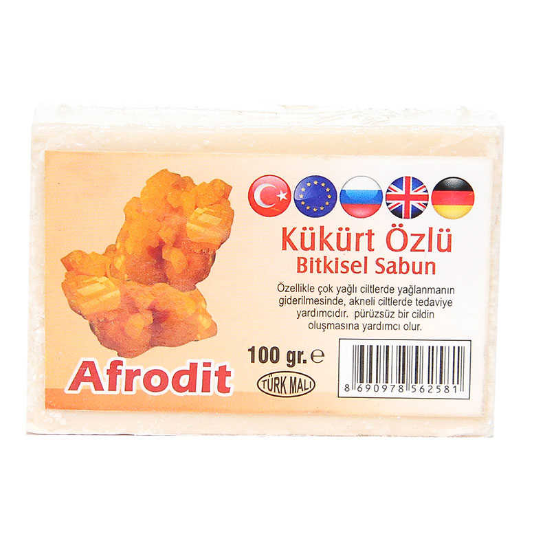 AFRODİT KÜKÜRT ÖZLÜ SABUN