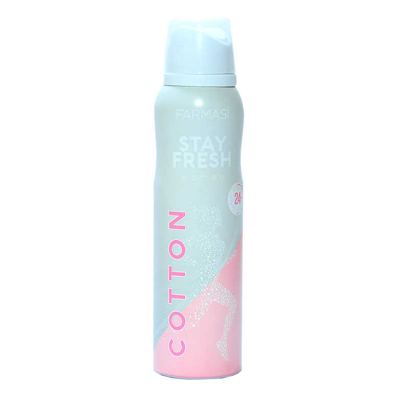 FARMASİ STAY FRESH COTTON DEODORANT FOR WOMEN