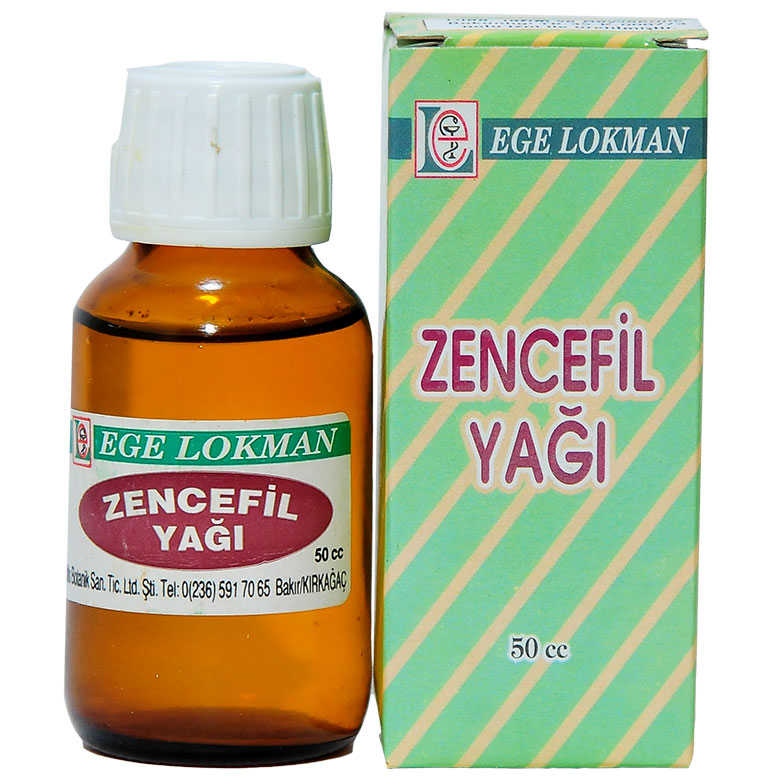 EGE LOKMAN ZENCEFİL YAĞI