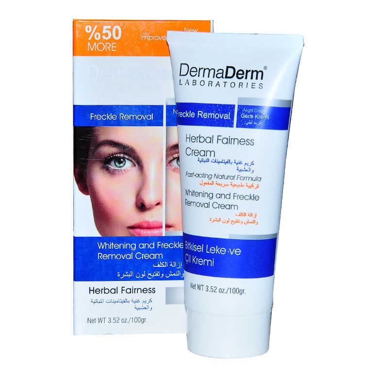 DERMADERM LEKE GİDERİCİ CİLT BEYAZLATICI GECE KREMİ