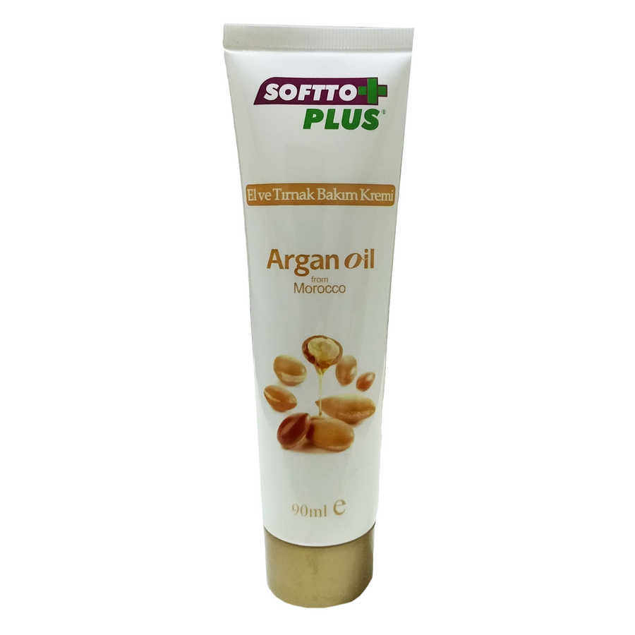 SOFTTO PLUS ARGAN YAĞLI EL VE TIRNAK BAKIM KREMİ