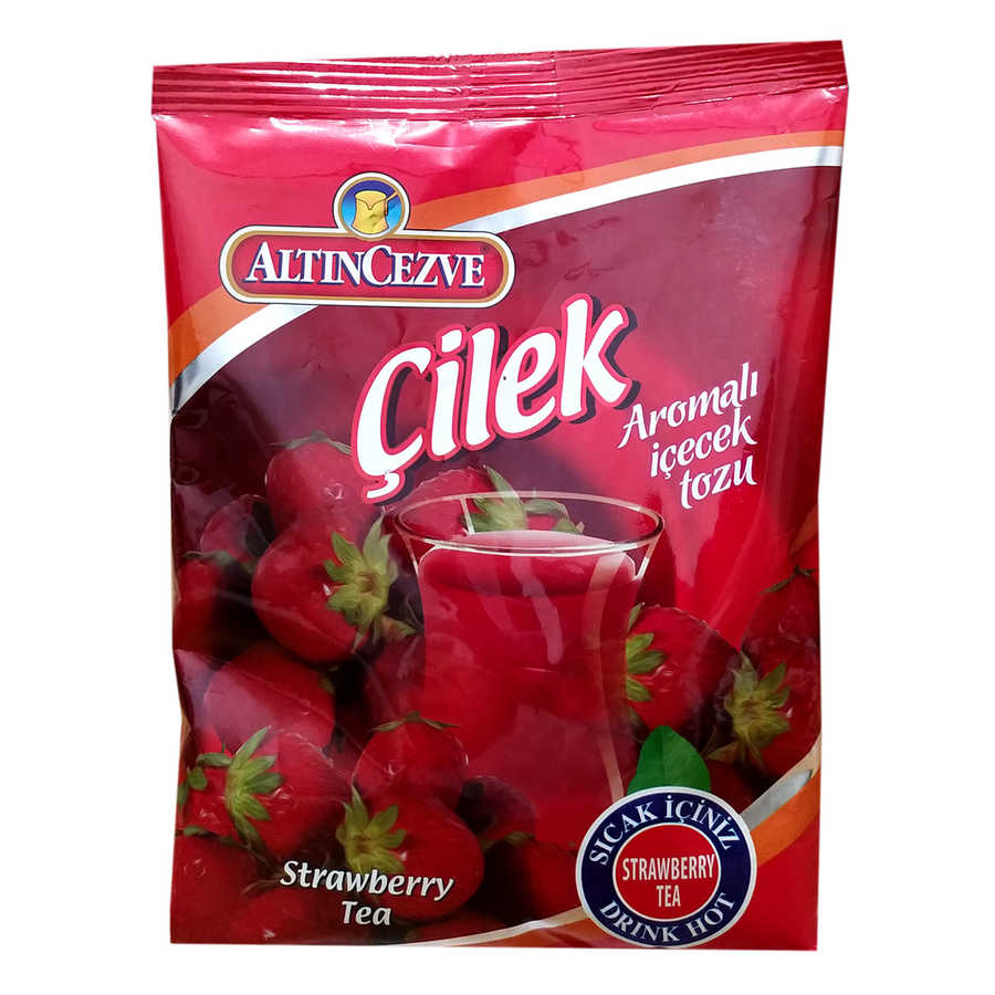 ALTINCEZVE ÇİLEK AROMALI İÇECEK TOZU