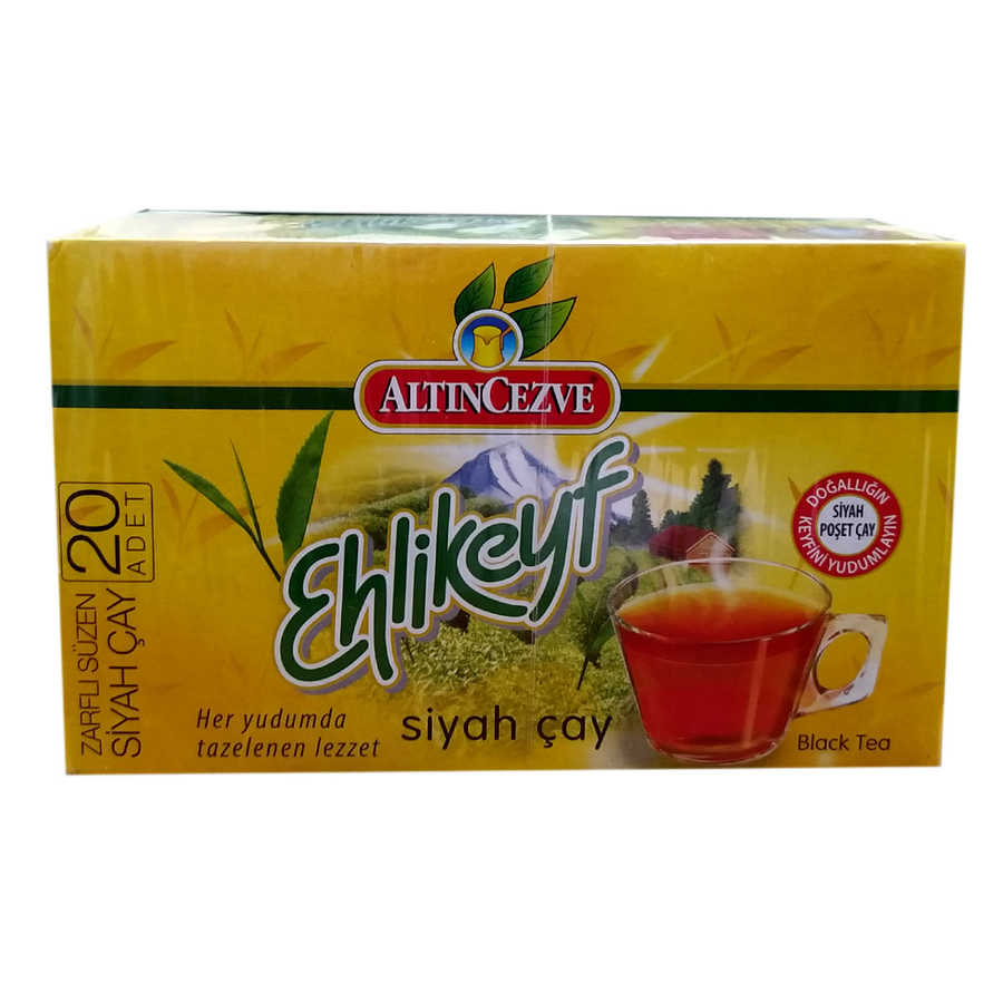 ALTINCEZVE EHLİKEYF SİYAH ÇAY