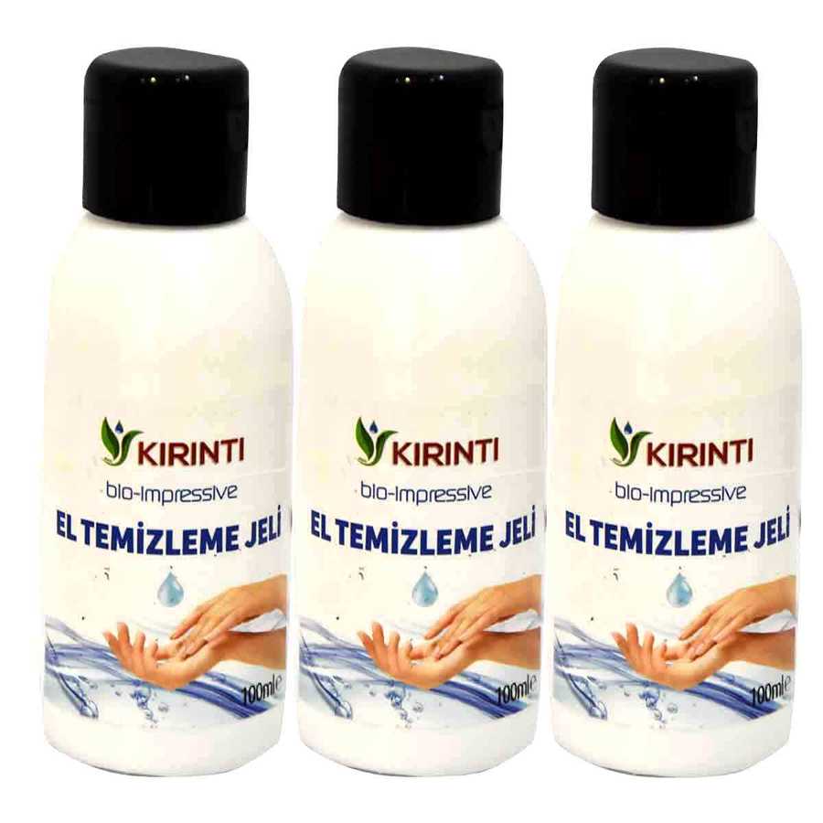 KIRINTI EL TEMİZLEME JELİ 3 X 100 ML