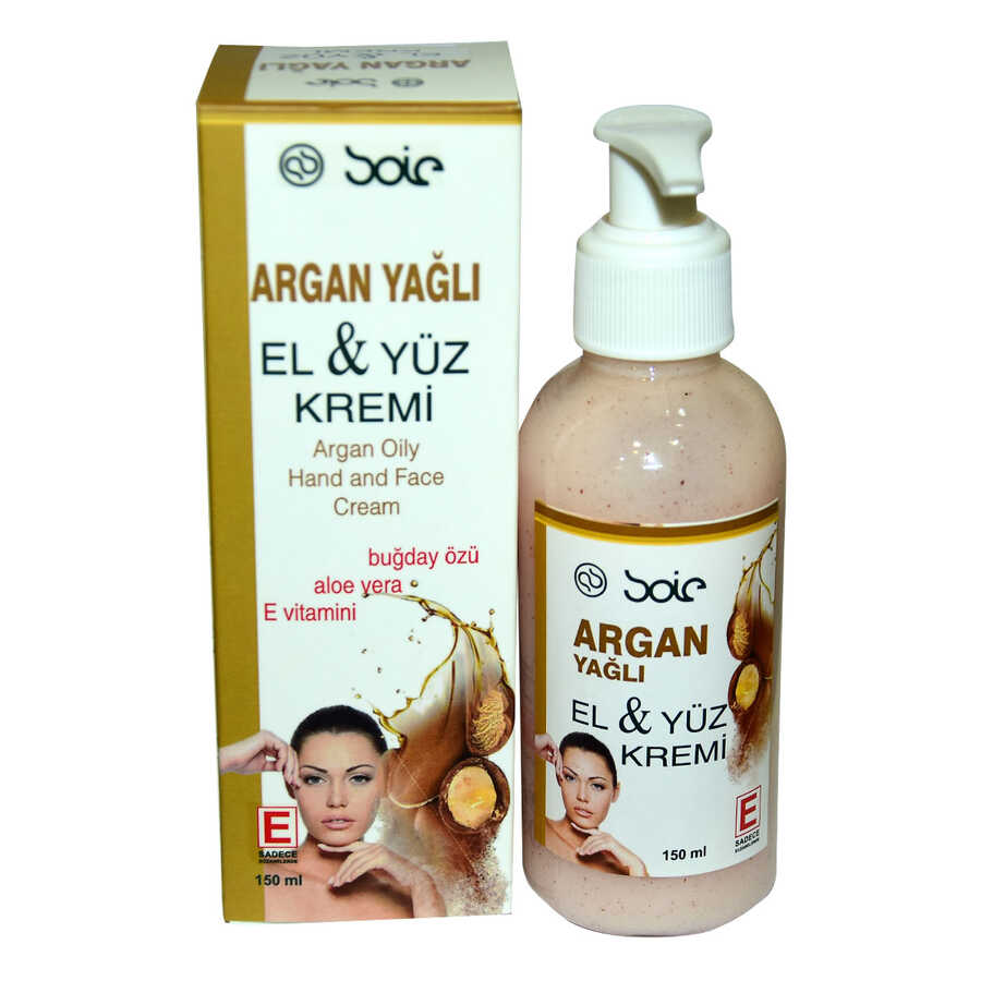 SOİC ARGAN YAĞLI EL VE YÜZ KREMİ