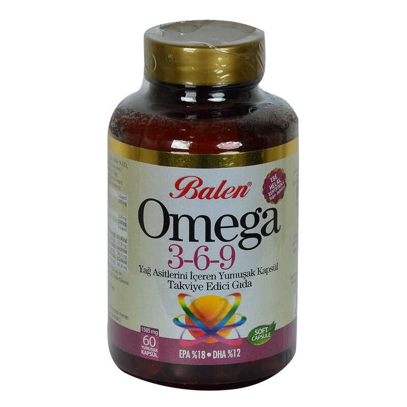 BALEN OMEGA 3-6-9 YUMUŞAK KAPSÜL