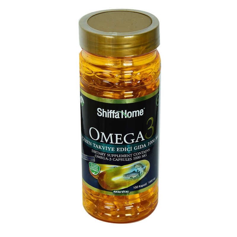 AKSU VİTAL SHİFFA HOME OMEGA 3 YUMUŞAK KAPSÜL