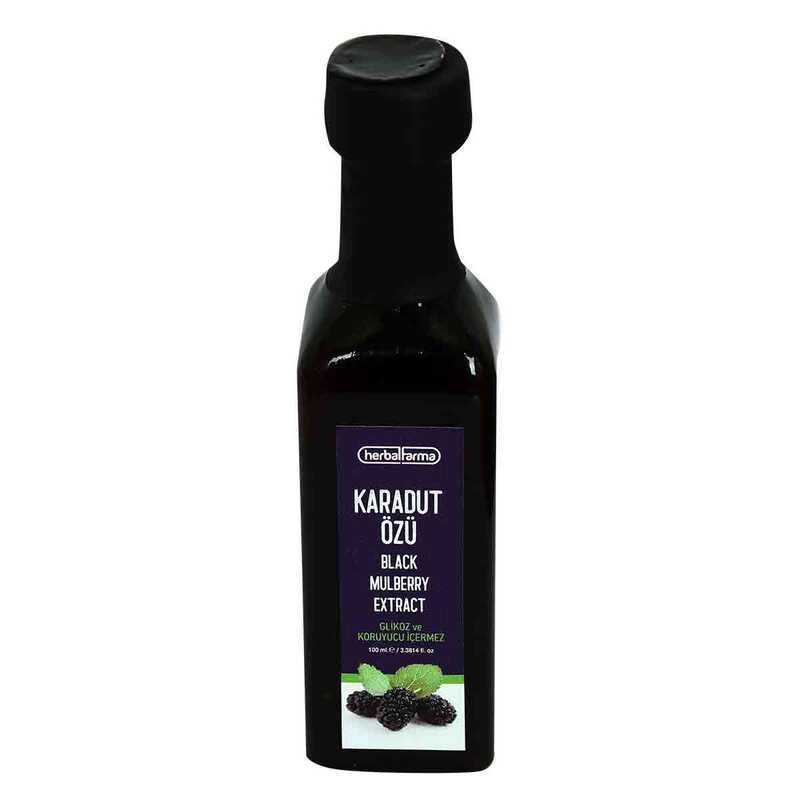 HERBALFARMA KARADUT ÖZÜ GLİKOZ VE KORUCUSUZ BLACK MULBERRY EXTRACT