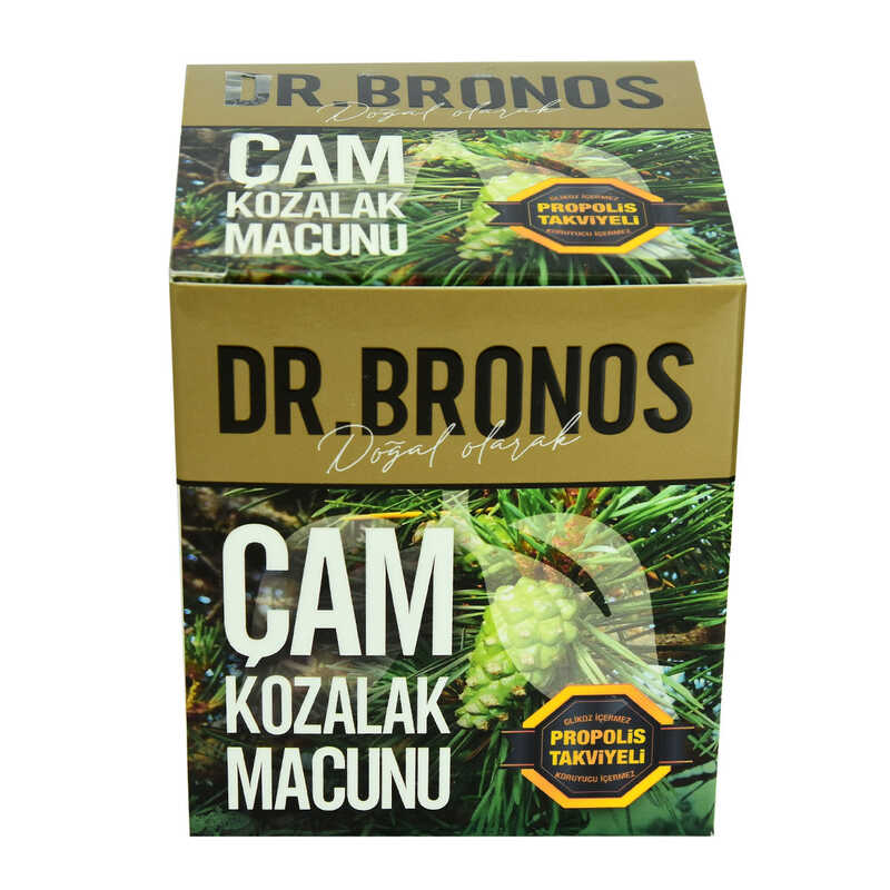 DR. BRONOS DOĞAL PROPOLİSLİ ÇAM KOZALAK MACUNU