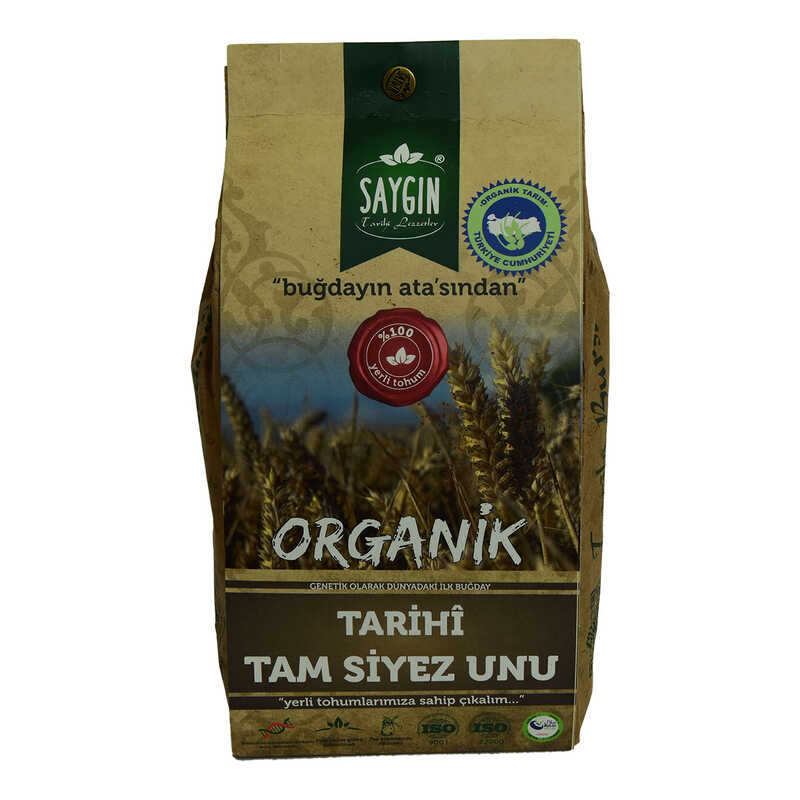 SAYGIN ORGANİK TARİHİ TAM SİYEZ UNU