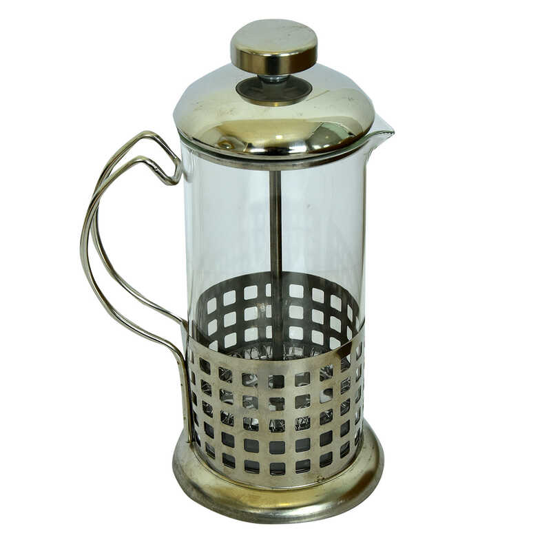 LOKMANAVM FRENCH PRESS BİTKİ ÇAYI CAM DEMLİĞİ