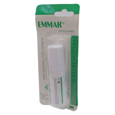 Emmak Ağız Spreyi Mint Aromalı Alkolsüz 15 ML