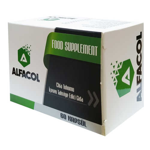 Alfacol Chia Tohumlu 60 Kapsül - Food Supplement