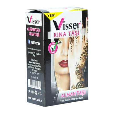 Visser Alman Taşı Yüzde 100 Kına Taşı 10 Gr Paket