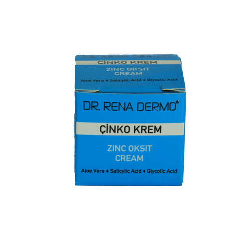 Dr. Rena Dermo Aloe Veralı Çinko Krem Akne Sivilce Cilt Bakımı 20 ML Zinc Oksit Cream