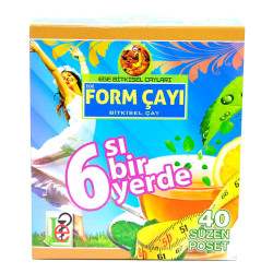 Altısı Bir Yerde Form Çayı 40 Süzen Poşet - Thumbnail