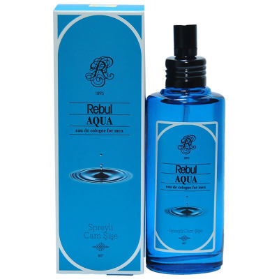 Rebul Aqua Kolonya 80 Derece Cam Şişe Sprey 100 ML